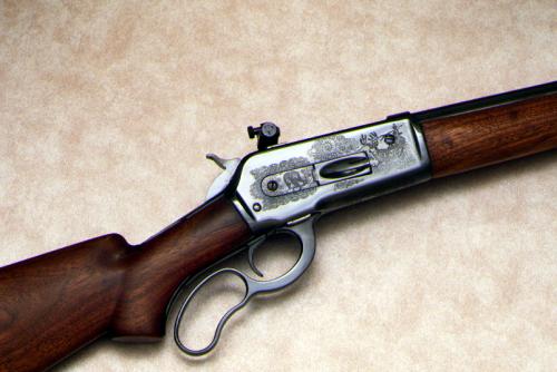 Custom Winchester 1886 rifle