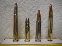366 GNR_small A group of different types of bullets on display.
