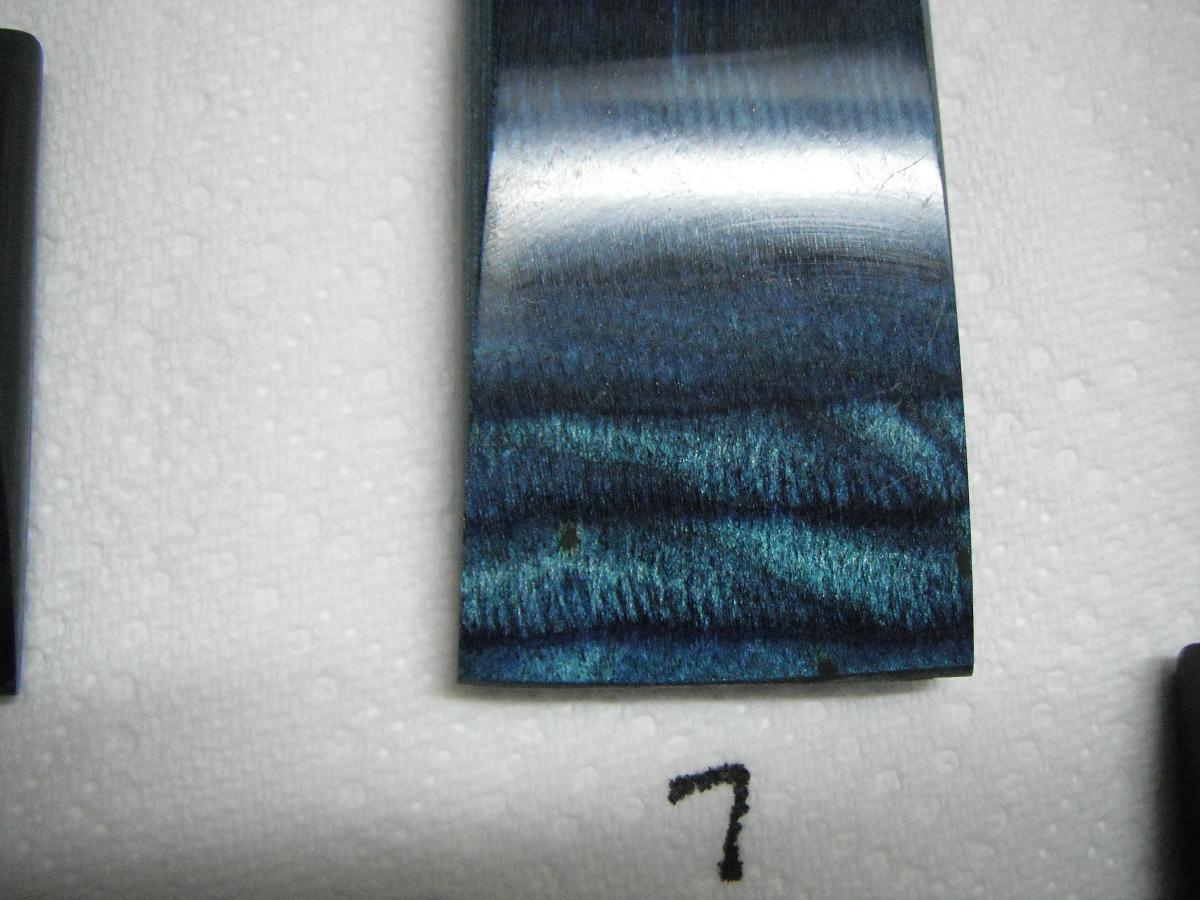 A close up of the number seven on a tie