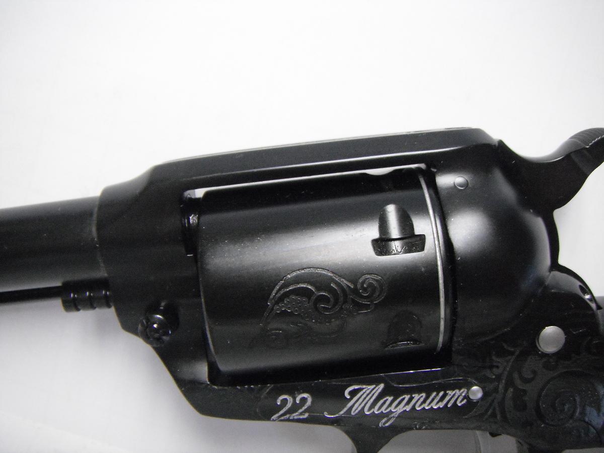 A close up of the barrel on a gun
