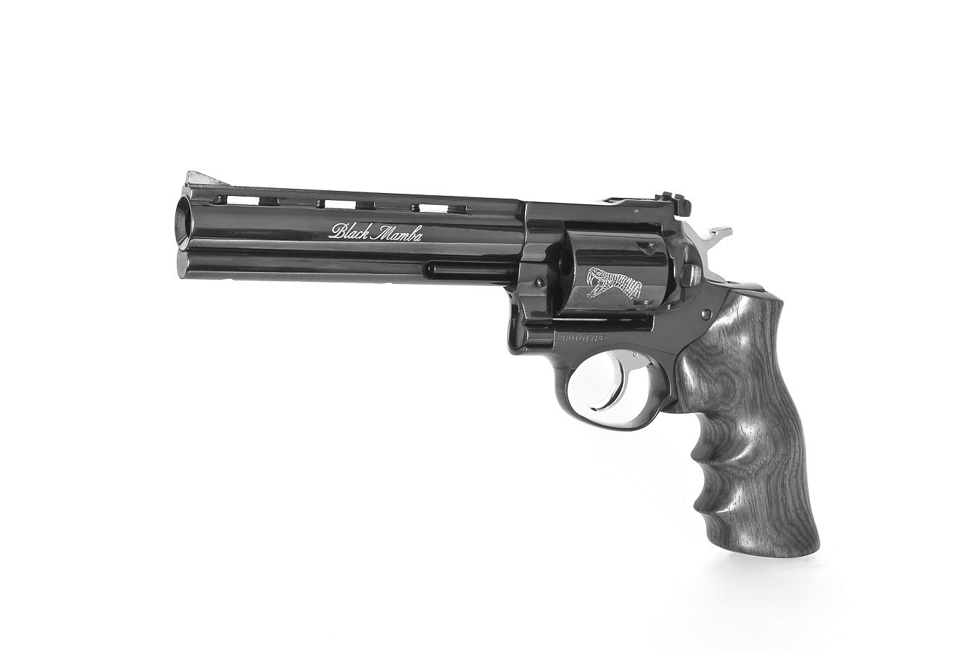 A black and white photo of a gun with the words " wild west ".