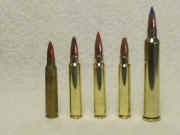 raptors-2_small A group of five different types of bullets.